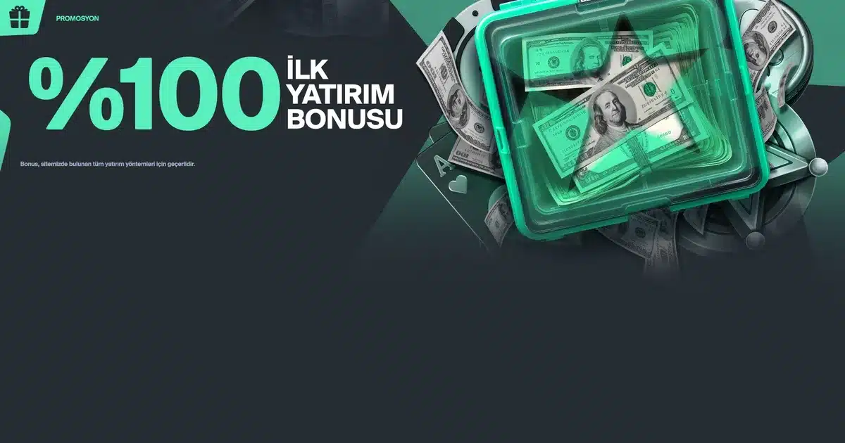 Benjabet yüzde 100 ilk yatırım bonusu